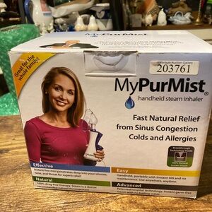 My PurMist handheld steam inhaler